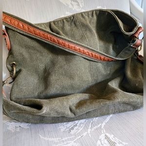 BDBG Urban Outfitters Large Crossbody Satchel Messenger Canvas Bag